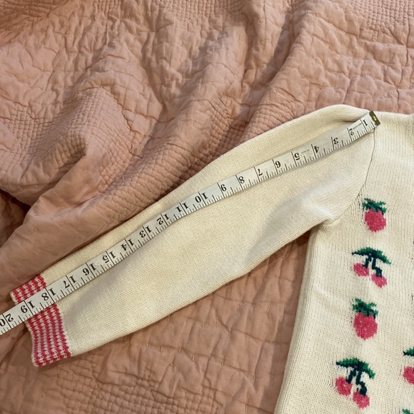 LoveShackFancy Strawberry sweater - Picture 8 of 8